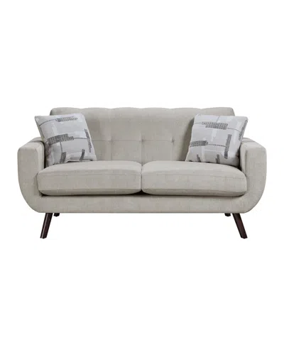 Homelegance White Label Lafael 70" Love Seat In Beige