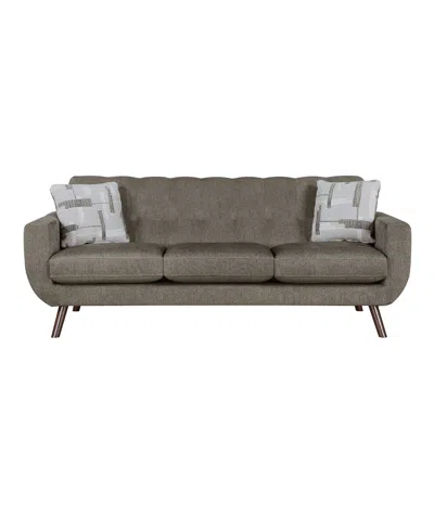 Homelegance White Label Lafael 87" Sofa In Gray