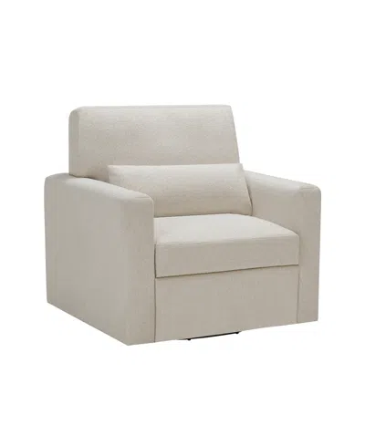 Homelegance White Label Mischa 35" Swivel Chair In Beige