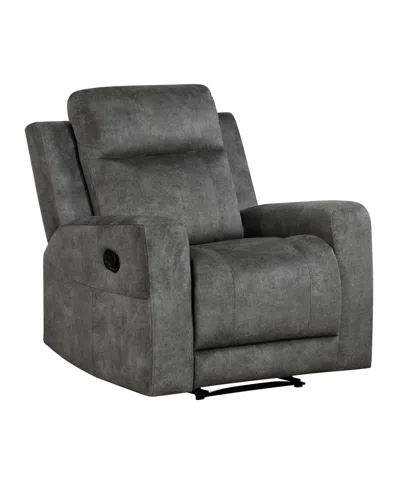 Homelegance White Label Pagosa 36" Reclining Chair In Brownish Gray