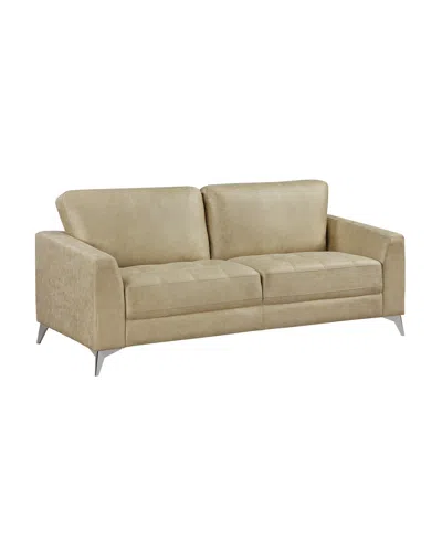 Homelegance White Label Resonance 77" Sofa In Sand