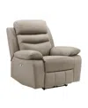 Homelegance White Label Rittman 41" Power Reclining Chair In Latte