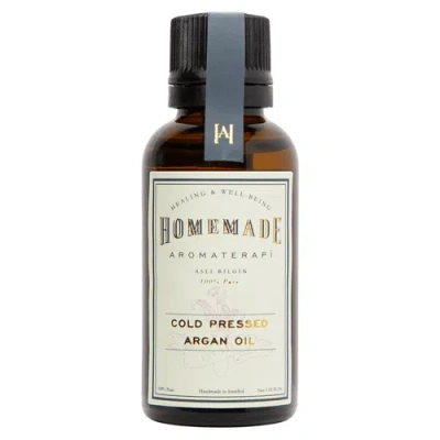 Homemade Aromaterapy Pure Cold Pressed Nourishing Argan Oil In Gold