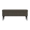 Homepop Kinfine  Modern Storage Bench In Brown