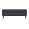 Homepop Storage Bench In Blue