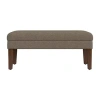 Homepop Storage Bench In Brown