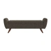 Homepop Storage Bench In Brown