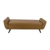 Homepop Storage Bench In Brown