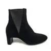 HOMERS GILDA SUEDE ANKLE BOOT IN BLACK