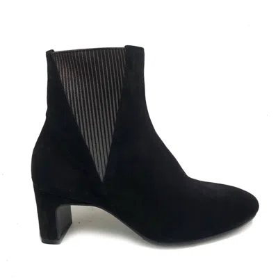 Homers Gilda Suede Ankle Boot In Black