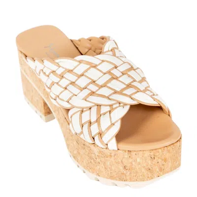 Homers Venice Sandal In Tubular Lino-latte In Multi