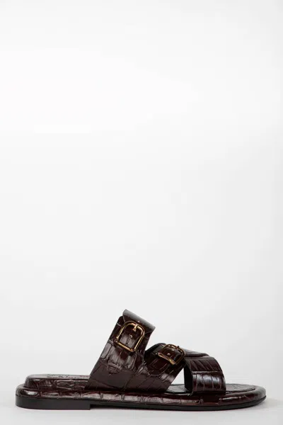 Homers Women's Anais Sandals In Coco Castagna In Brown