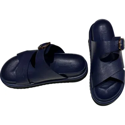 Homers Women's Bio Sandals In Bufalino Blue