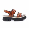 Homers Women Duyba Sierra Sella Platform Sandals In Brown In Brown