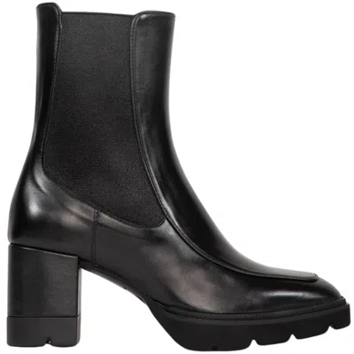 Homers Women's Sharon Heeled Ankle Boot In Daniel Black