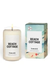Homesick Beach Cottage Candle In Natural