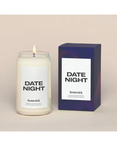 Homesick Date Night Scented Candle In White
