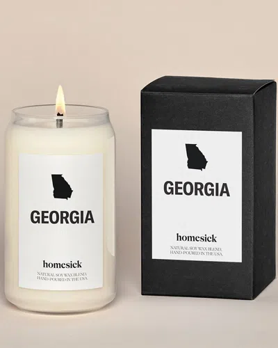 Homesick Georgia Candle In White