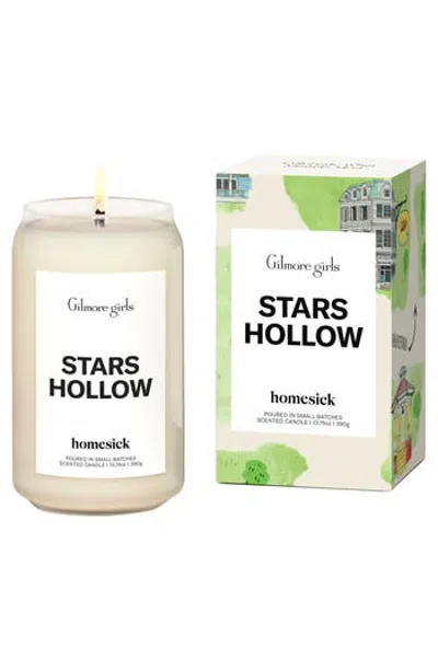 Homesick Gilmore Girls Stars Hollow Candle (limited Edition) In Green