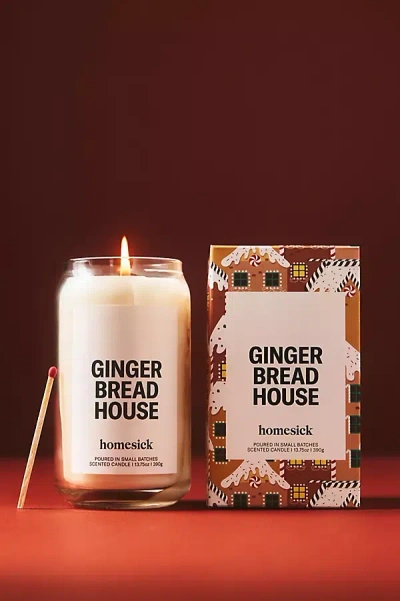 Homesick Gingerbread House Boxed Candle In Multi