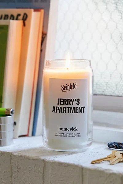 Homesick Jerry's Apartment 14 oz Candle In Jerry's Apartment At Urban Outfitters In White