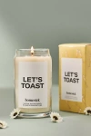 HOMESICK LET'S TOAST BOXED CANDLE