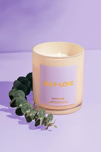 Homesick Moods 7 oz Candle In Self/love At Urban Outfitters In Neutral
