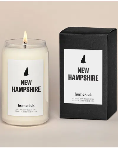 Homesick New Hampshire Candle In Brown