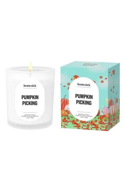 Homesick Pumpkin Picking Candle In No Color