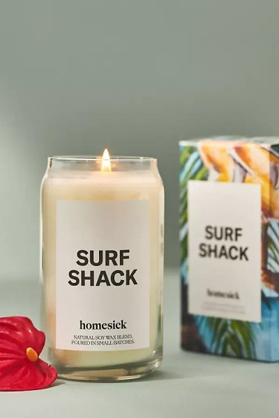 Homesick Surf Shack Boxed Candle In Neutral