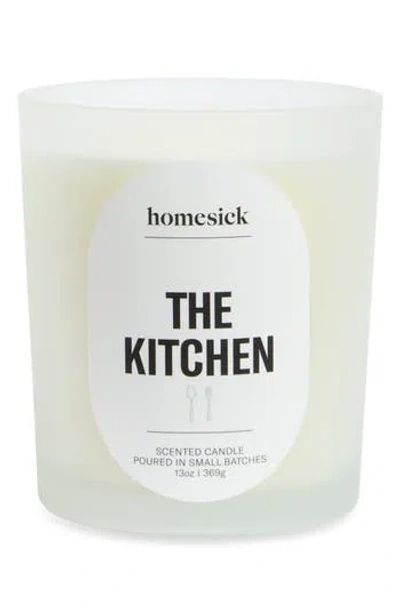 Homesick The Kitchen Candle In White
