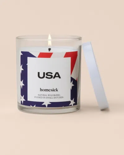 Homesick Usa Candle In White
