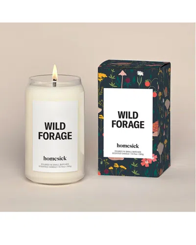 Homesick Wild Forage Candle In White