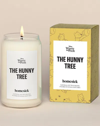 Homesick Winnie The Pooh The Hunny Tree Candle In White