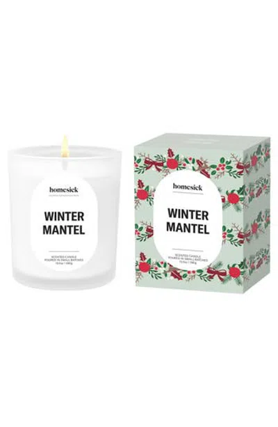 Homesick Winter Mantel Candle In Multi