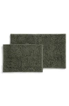 Homespun 2-pack Chenille Bath Mats