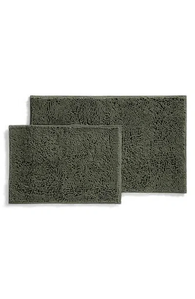 Homespun 2-pack Chenille Bath Mats