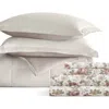 Homespun 7-piece Assorted Reversible Comforter Set In Natural/latte