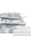 Homespun 7-piece Assorted Comforter Set In White