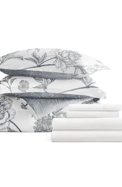 Homespun 7-piece Assorted Comforter Set In White
