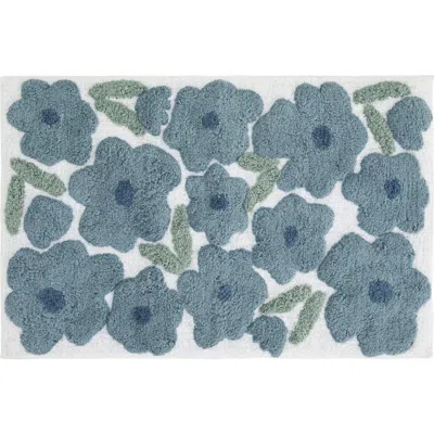 Homespun Arc Patterned Bath Mat