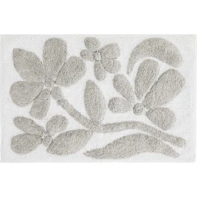 Homespun Arc Patterned Bath Mat