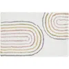 Homespun Arc Patterned Bath Mat