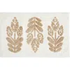Homespun Arc Patterned Bath Mat