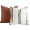 Homespun Assorted 2-pack Accent Pillows In Brown