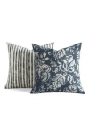 Homespun Assorted 2-pack Accent Pillows In Blue