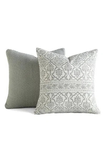 Homespun Assorted 2-pack Accent Pillows In Gray