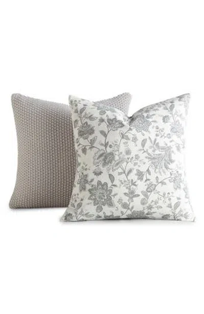Homespun Assorted 2-pack Accent Pillows In Gray
