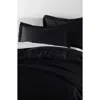 Homespun Bundle Duvet Set In Black
