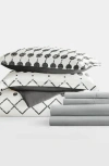 Homespun Bundle Duvet Set In Etched Gate Gray